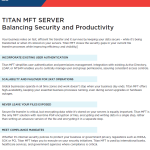 Titan MFT – Sécurité et productivité